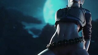 Hey, that Siri perfect fuck scene in Witcher 3D animated is so hot with big tits and pussy action.