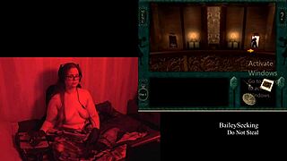 Big Natural Tits BBW Naked in Final Scene Playthrough