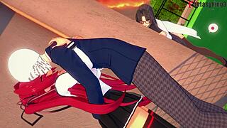 Teacher's secret madness in Sinmai Maou