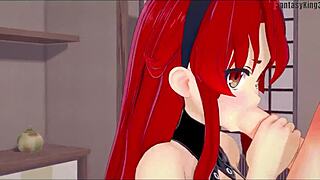 eris and roxy get intimate in the full mushoku tensei movie with sheer fantasy