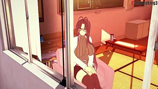 Teacher's secret madness in Sinmai Maou