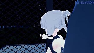 nazuna nanakusa asks, 'want intense hentai sex?'