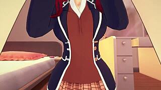 Episode 199 of the cartoon anime hentai series.