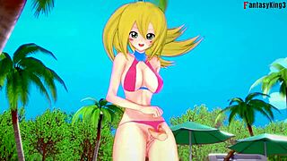 Dark Magician Girl In Bikini Gets Hard Fucking In Yu-Gi-Oh Fantasy POV