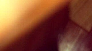 My friend’s wife sucks my cock with handjob till cumshot.