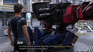 i'm stranded, flirtnig with half robot girl