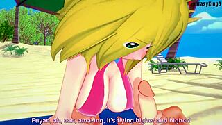 Dark Magician Girl In Bikini Gets Hard Fucking In Yu-Gi-Oh Fantasy POV