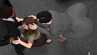 WOW! Curvy Wife Cucks Husband in Wild 3some for Job Promotion!