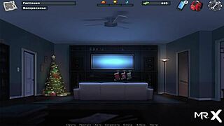 Does the mature ride the huge cock in Summertimesaga e2 8?