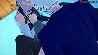 Teacher's secret madness in Sinmai Maou