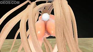 Hey, check out this Blue Archive Ichinose Asuna hentai dance with big boobs!