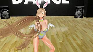 Hey, check out this Blue Archive Ichinose Asuna hentai dance with big boobs!