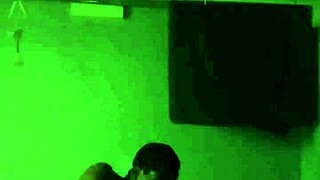 In kong's wild threesome, the couple shares cum swapping fun