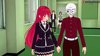 Teacher's secret madness in Sinmai Maou