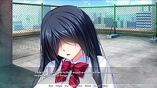 Hé, tu veux choper ces énormes seins anime dans le pot-de-vin harcelé ép1 ?