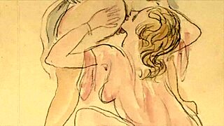 these vintage erotic drawings from old anime are so cool 😍