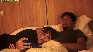 Watching Netflix With My Stepsister, I Couldn't Resist Putting My Penis In Her Mouth, Almost Getting Caught