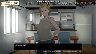 in the final gameplay the pregnant wife is dominated by her old father-in-law in this cuckold ntr story