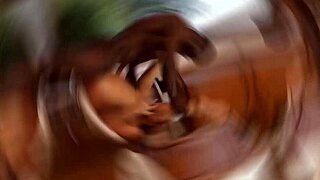 Black stud fucks blonde in hotel affair