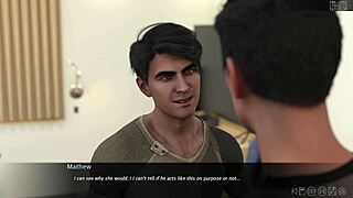 Summer Vacation 38 - Peter’s First Gay Time in 3D