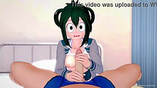 froppy visits infirmary in uniform for adult pajas