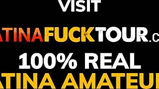 fucking this real latina slut hard in anal like a champ 😈