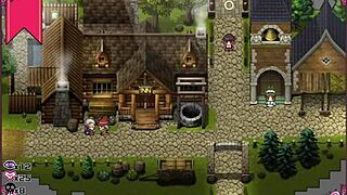 first job as a witch prostitute, petite 18+ ceres masturbates with cum