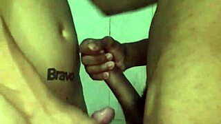 i sucked the sexy twink's big black cock secretly after his soccer game