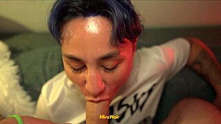 Guy controls stranger's tits and secretly fucks her bent over ass!