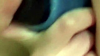 feeling so horny, amateur masturbates with toys on webcam at home