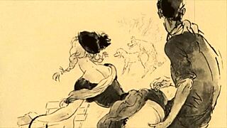 these vintage erotic drawings from old anime are so cool 😍