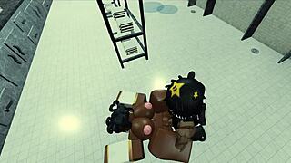 roblox guy says, fucking this hot black nun feels amazing