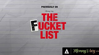 omg! perv teen caught masturbating gets reverse gangbanged by busty stepmoms 😱