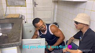 Hot Plumber Neighbor Arrives Excited