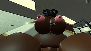 roblox guy says, fucking this hot black nun feels amazing