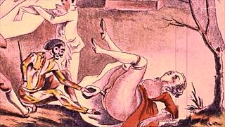 Vintage Erotic Drawings with Retro Charm