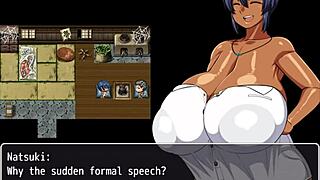 Tanned Girl Natsuki Hentai Game Ep 6 Weird Guy Asks For Striptease