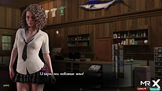 Treasure of Nadia rider stor kuk i avsnitt 2 scen 10