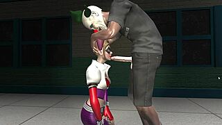 Harley’s Deepthroat and Facial in X-Ray Action!