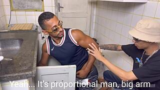 Hot Plumber Neighbor Arrives Excited