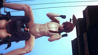 omg, jinx hardsex in lol hentai is just wild