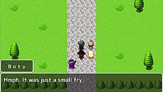 Setting up a crew with three hot virgin girls. Big-breasted adventurer starts a cuckold harem RPG in part 1.