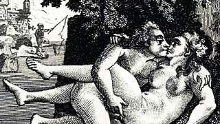 Vintage Erotic Drawings with Retro Charm