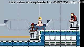 Cute Blonde in New Hentai Game