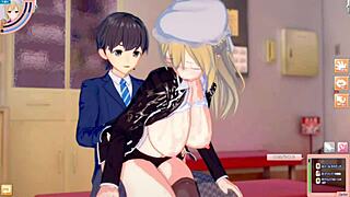 【エロゲーコイカツ！】東方 マエリベリー・ハーンにおっぱい揉みまくりh！3dcg巨乳アニメ動画 東方プロジェクト 【ヘンタイゲーム とうほう まえりべりー・はーん めりー 】