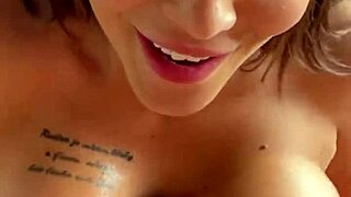 Casually, backstage pov blowjob with busty teen bbw model during photoshoot