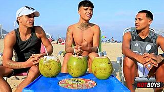 Ever tried banging our buddy with us in a wild 18+ threesome?