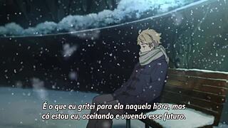 Intriguing episode of kyoukai no kanata in portuguese with high definition subtitles