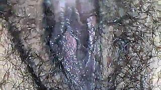 Magan cumming and creaming on my fingers and face