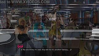 Stranded In Space Rockstar Performance With Huge Tits!